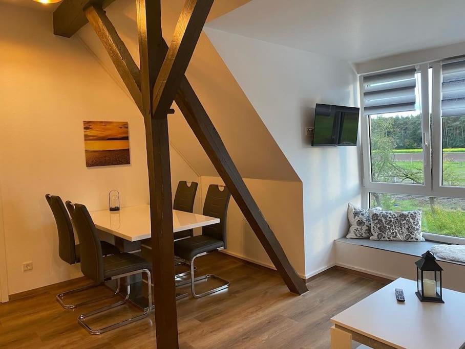Wunderschoene Ferienwohnung Auf Dem Bauernhof Greven Exterior foto